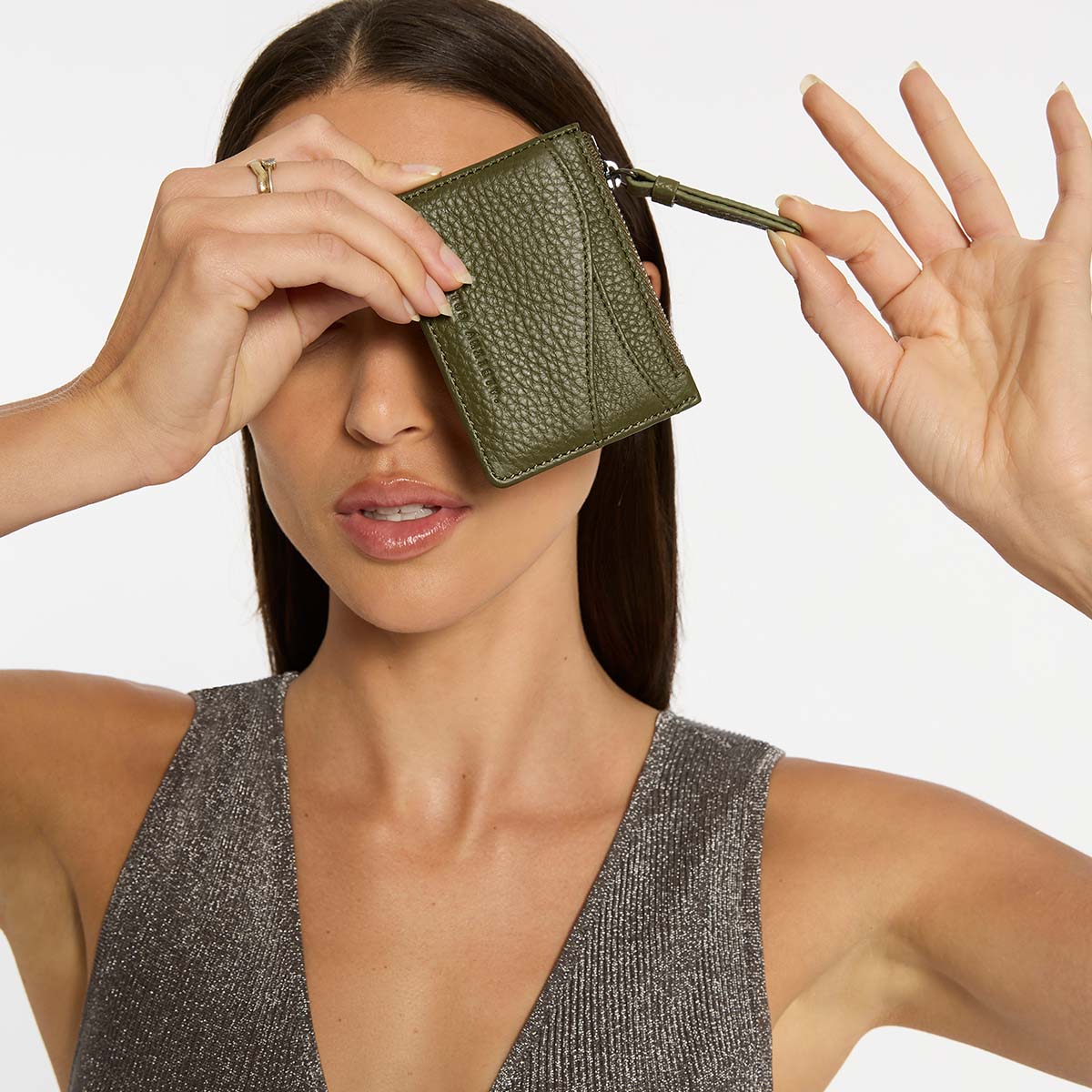 Hearts Still Beating Wallet - Khaki | Status Anxiety
