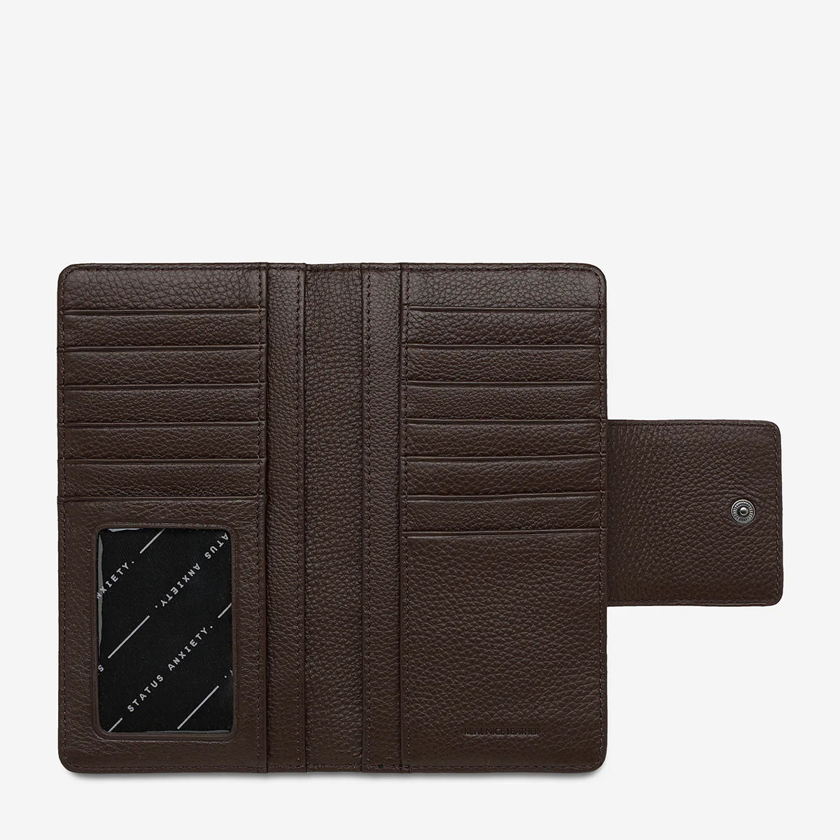 Ruins Wallet - Cocoa | Status Anxiety