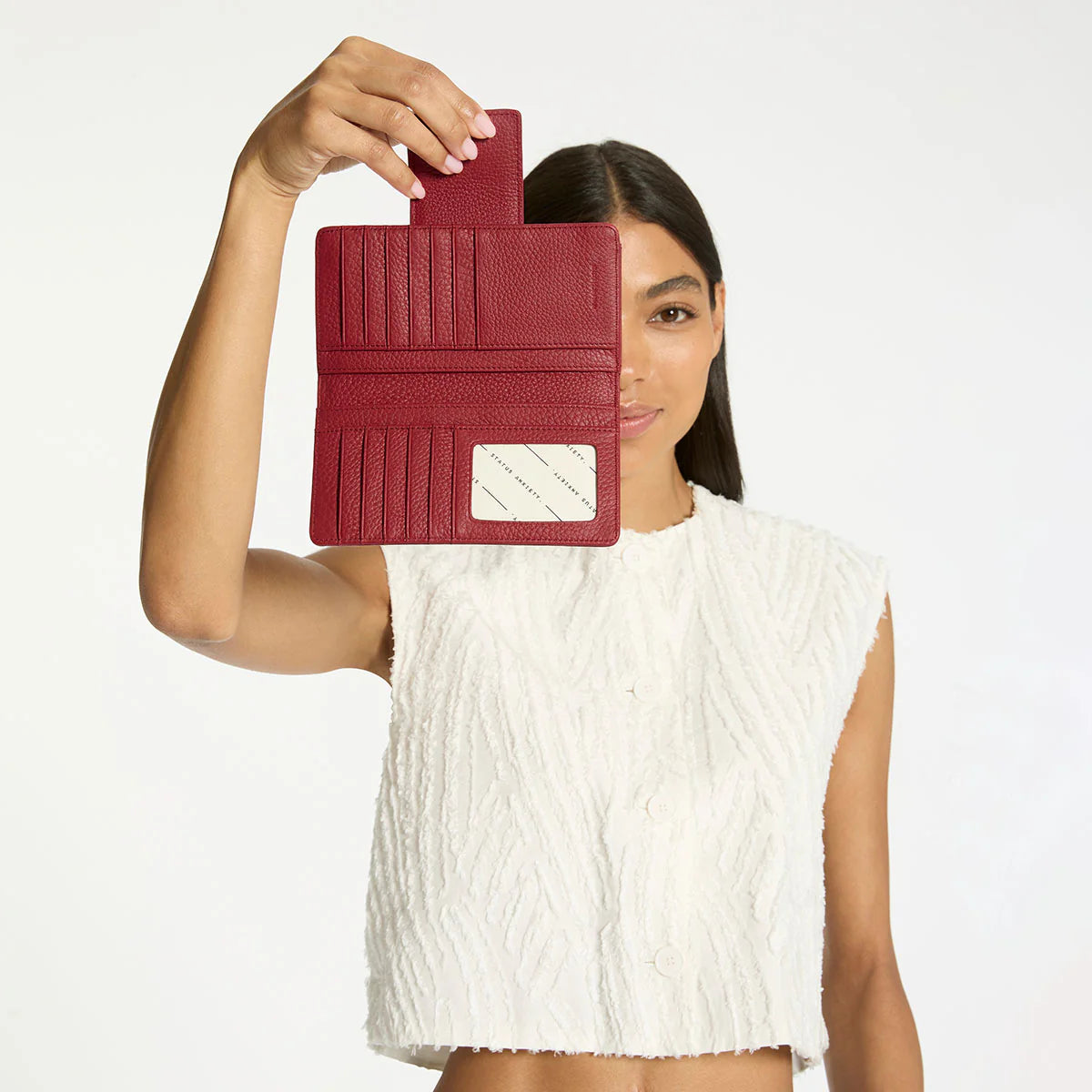 Ruins Wallet - Rouge | Status Anxiety