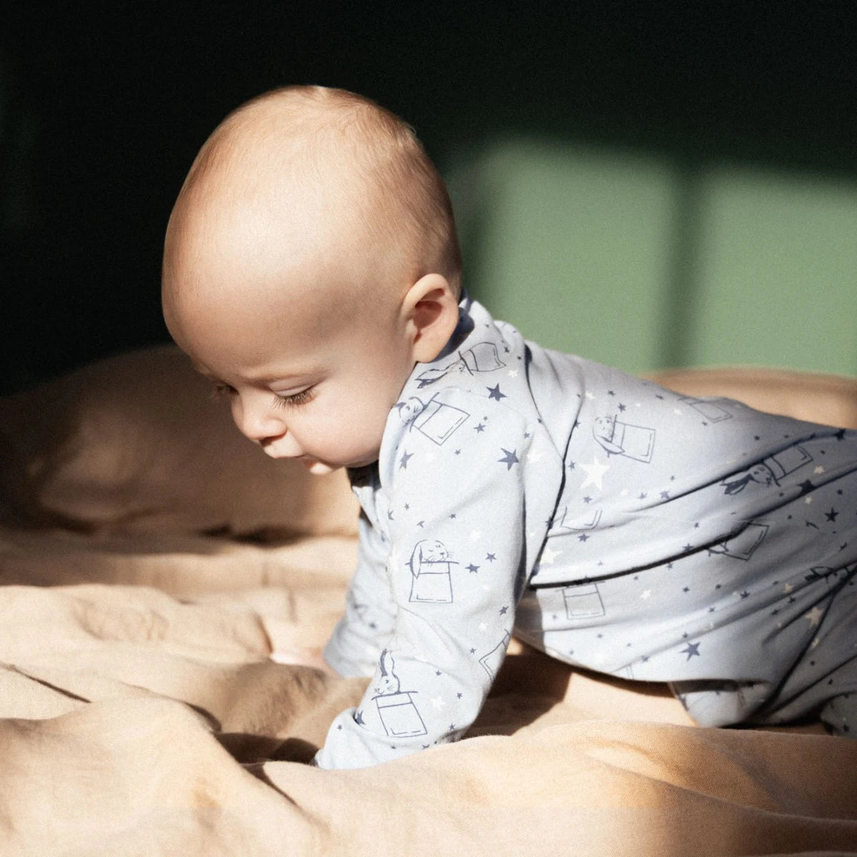 Dreamlands Suit - Illusion Bunny Print | Nature Baby
