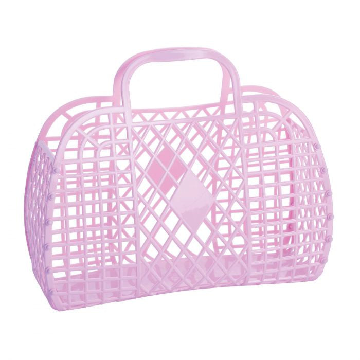 Retro Basket Lilac - Large | Sun Jellies