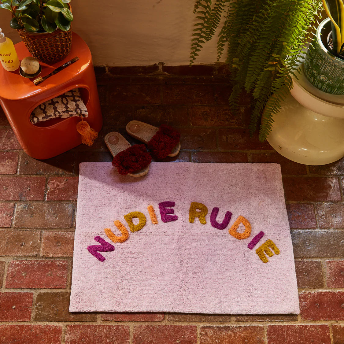 Tula Nudie Bath Mat - Alegria | Sage x Clare