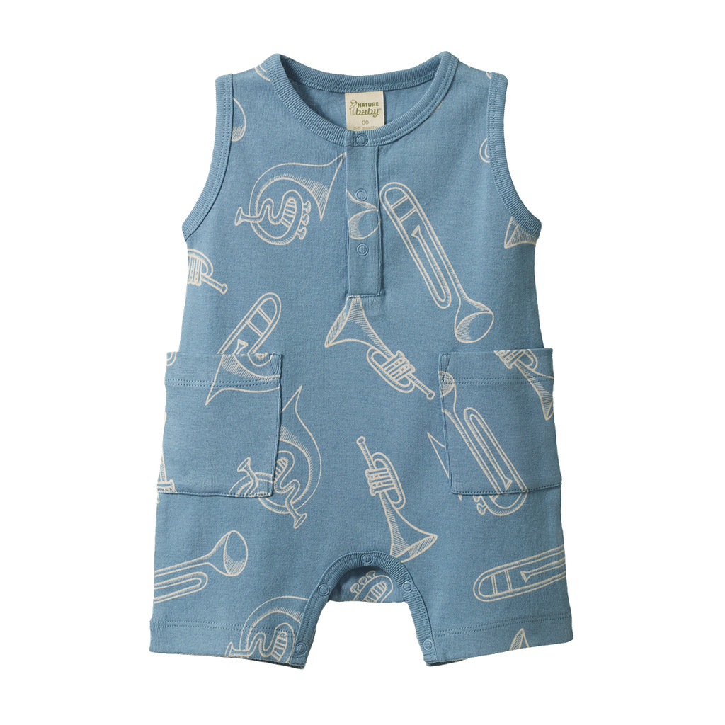CAMPER SUIT - Jazz Print | Nature Baby