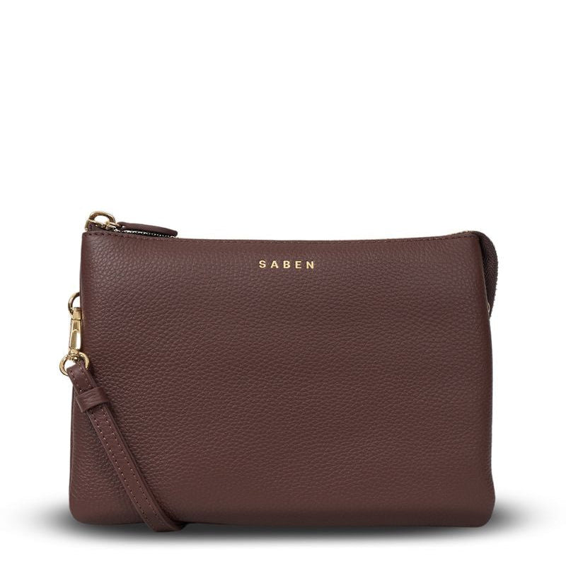 Tilly's Big Sis Crossbody - Espresso | Saben
