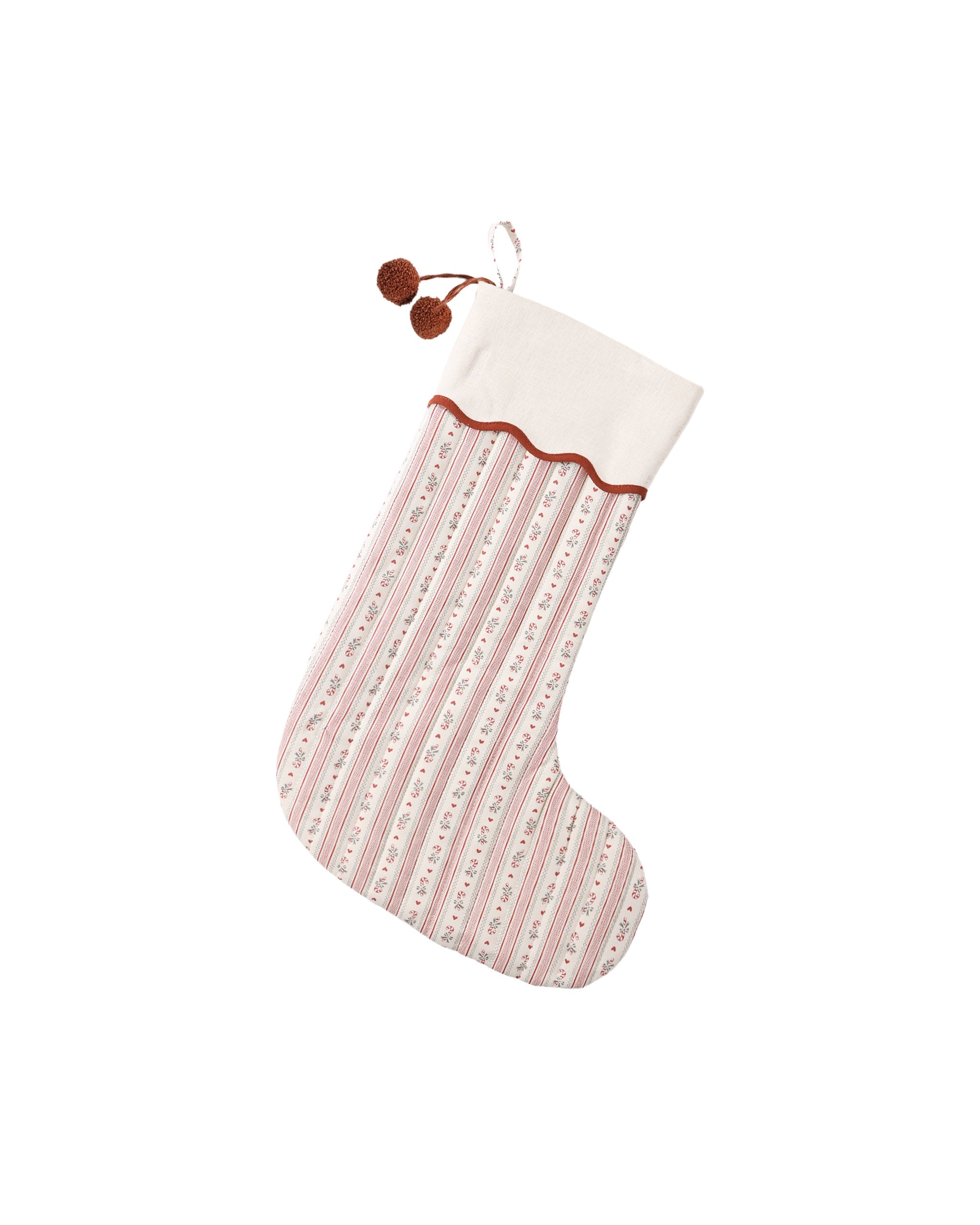 CHRISTMAS STOCKING || CANDY CANE STRIPE | Rylee + Cru