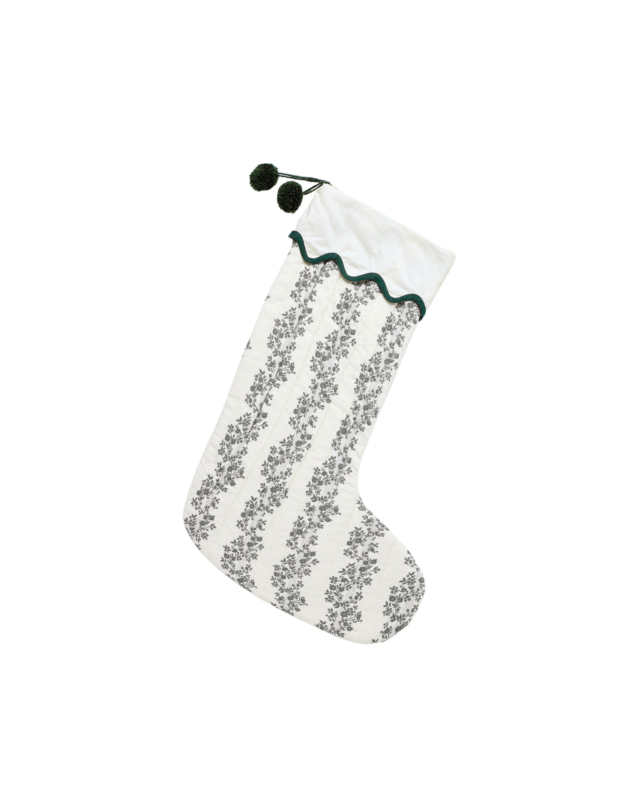 CHRISTMAS STOCKING || GREEN VINES | Rylee + Cru