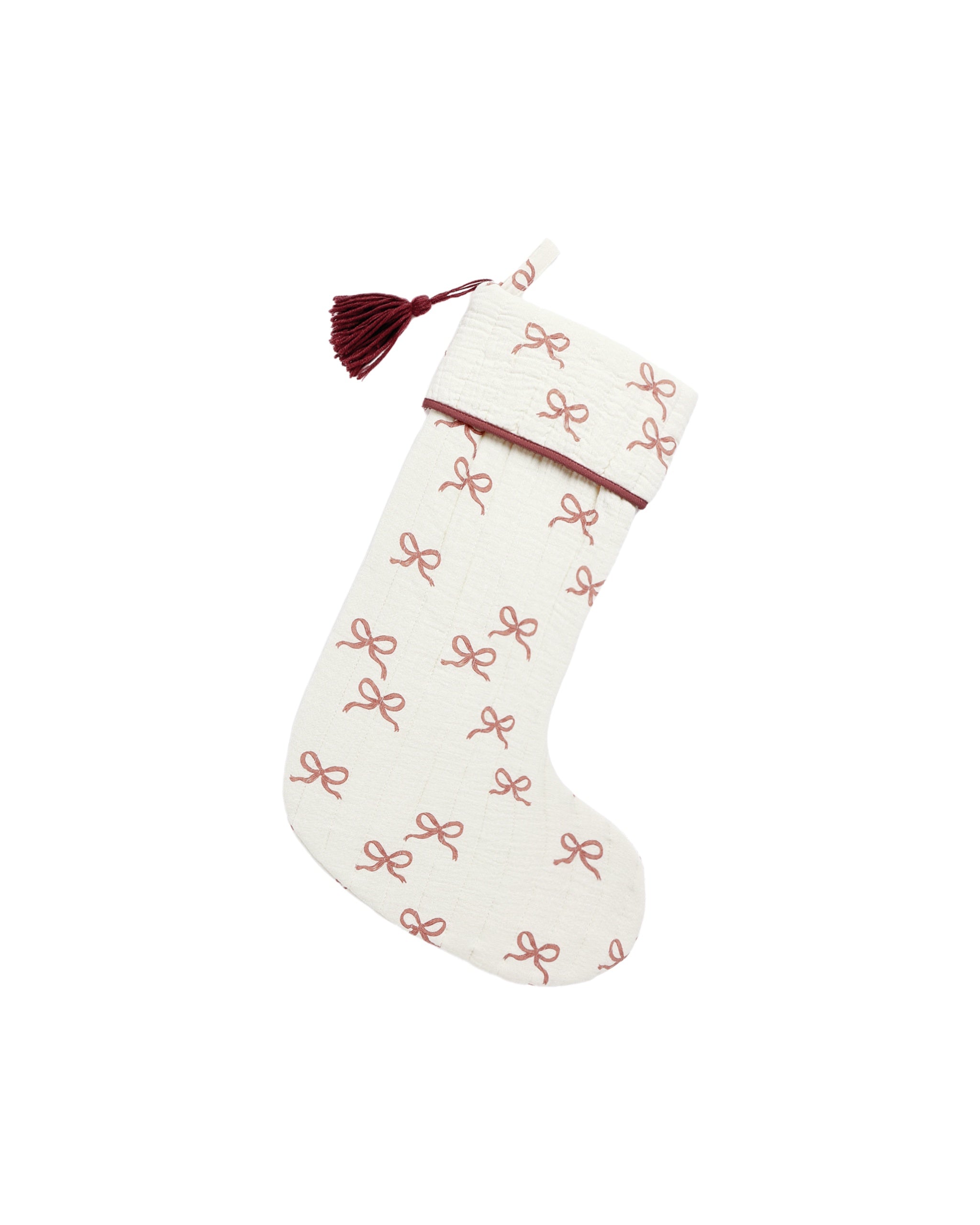 CHRISTMAS STOCKING || RUBY BOWS | Rylee + Cru