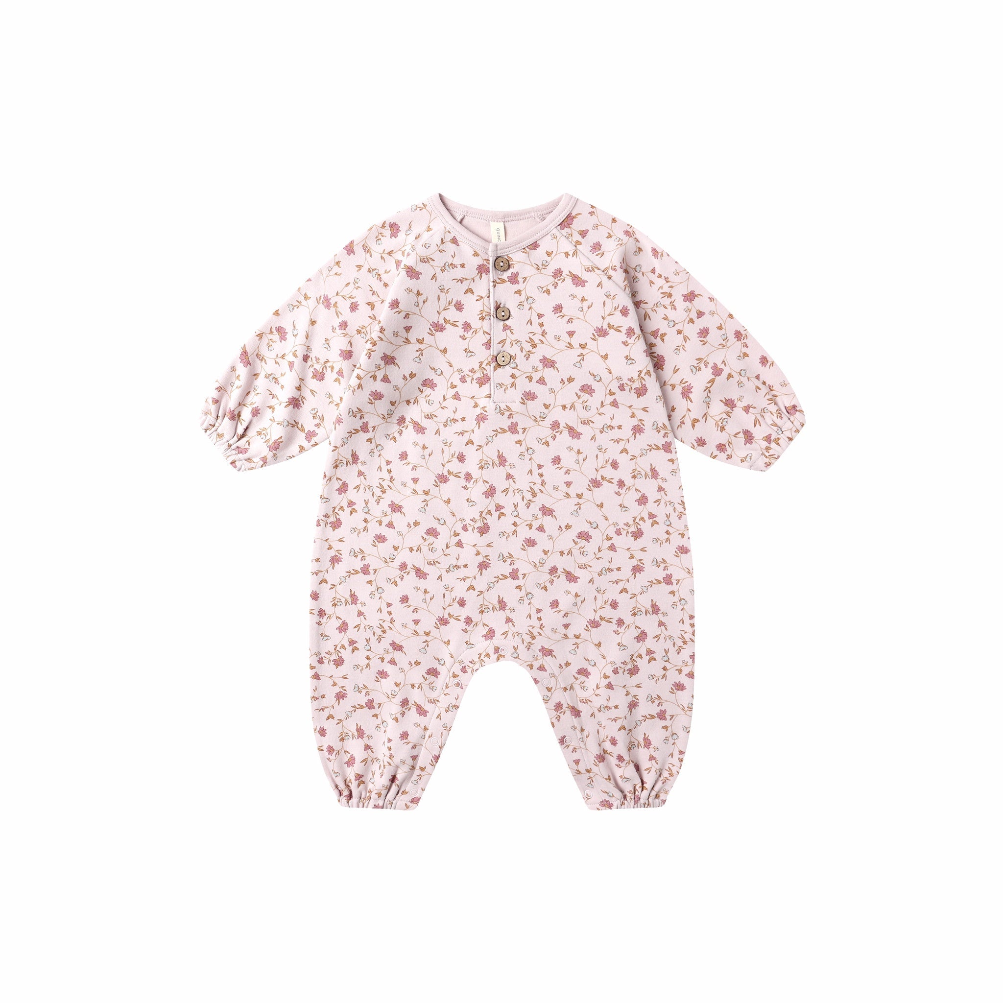 HENLEY BUBBLE JUMPSUIT || GARDEN | Quincy Mae