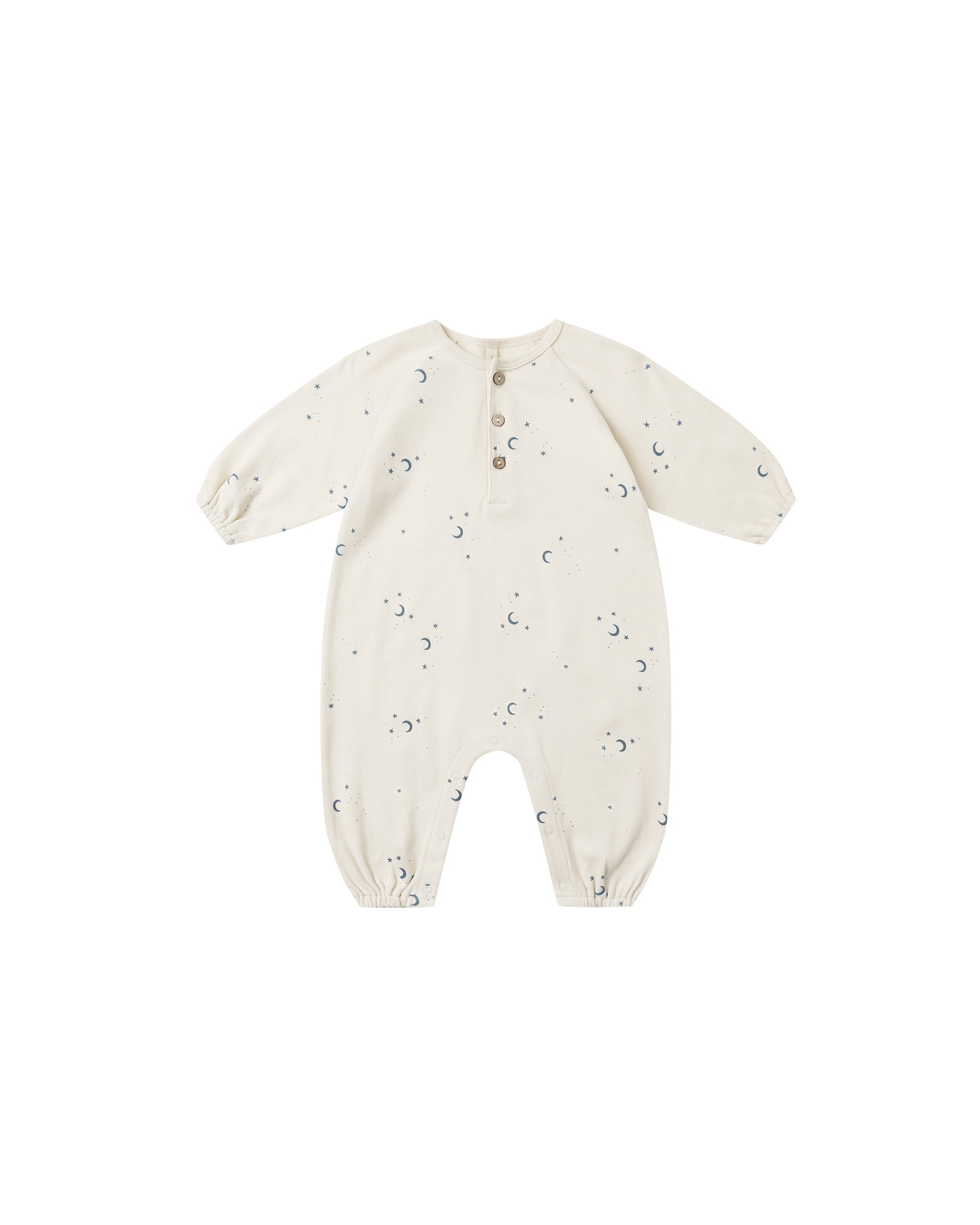 HENLEY BUBBLE JUMPSUIT || MOONS | Quincy Mae