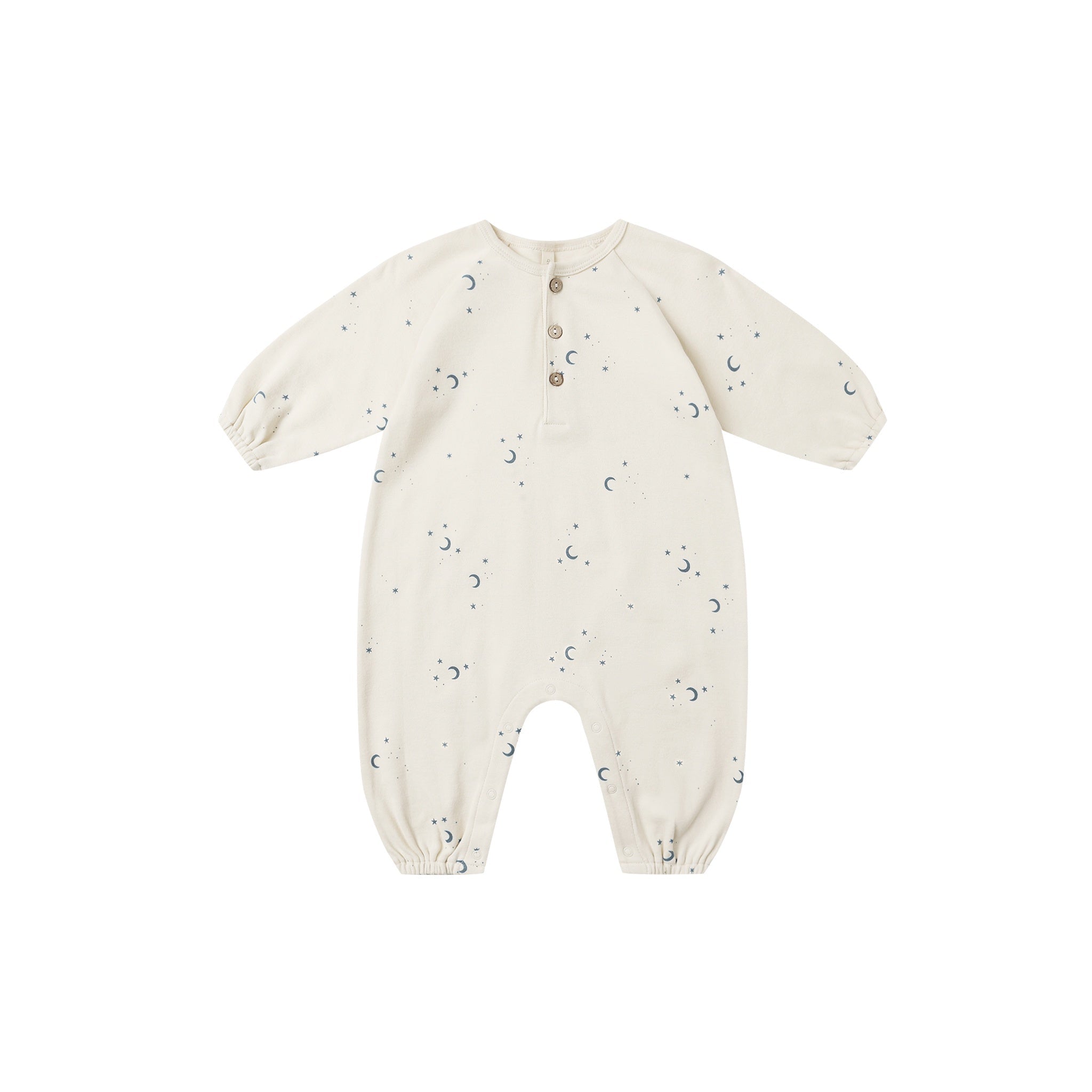 HENLEY BUBBLE JUMPSUIT || MOONS | Quincy Mae