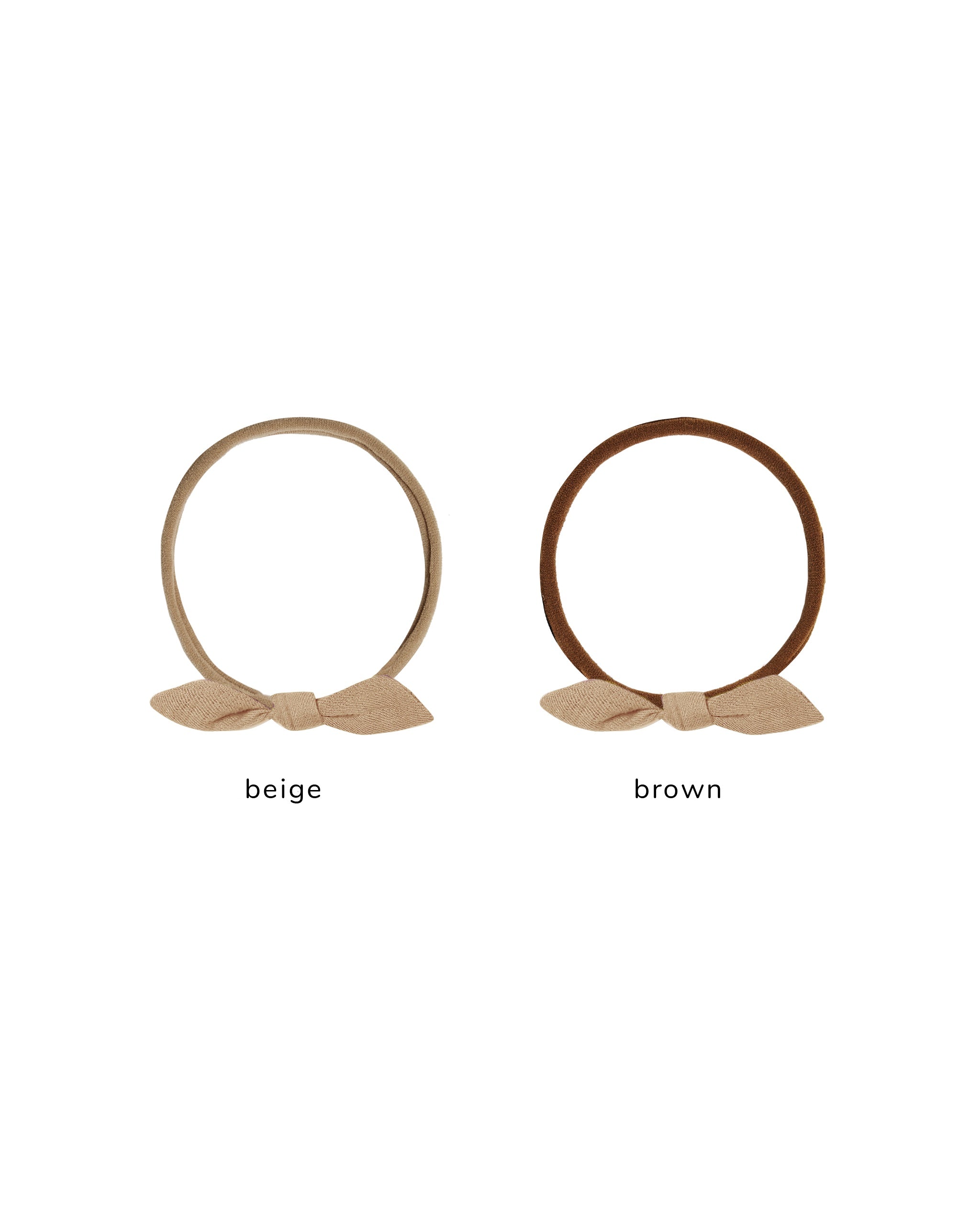 LITTLE KNOT HEADBAND || GOLDEN - Beige | Quincy Mae