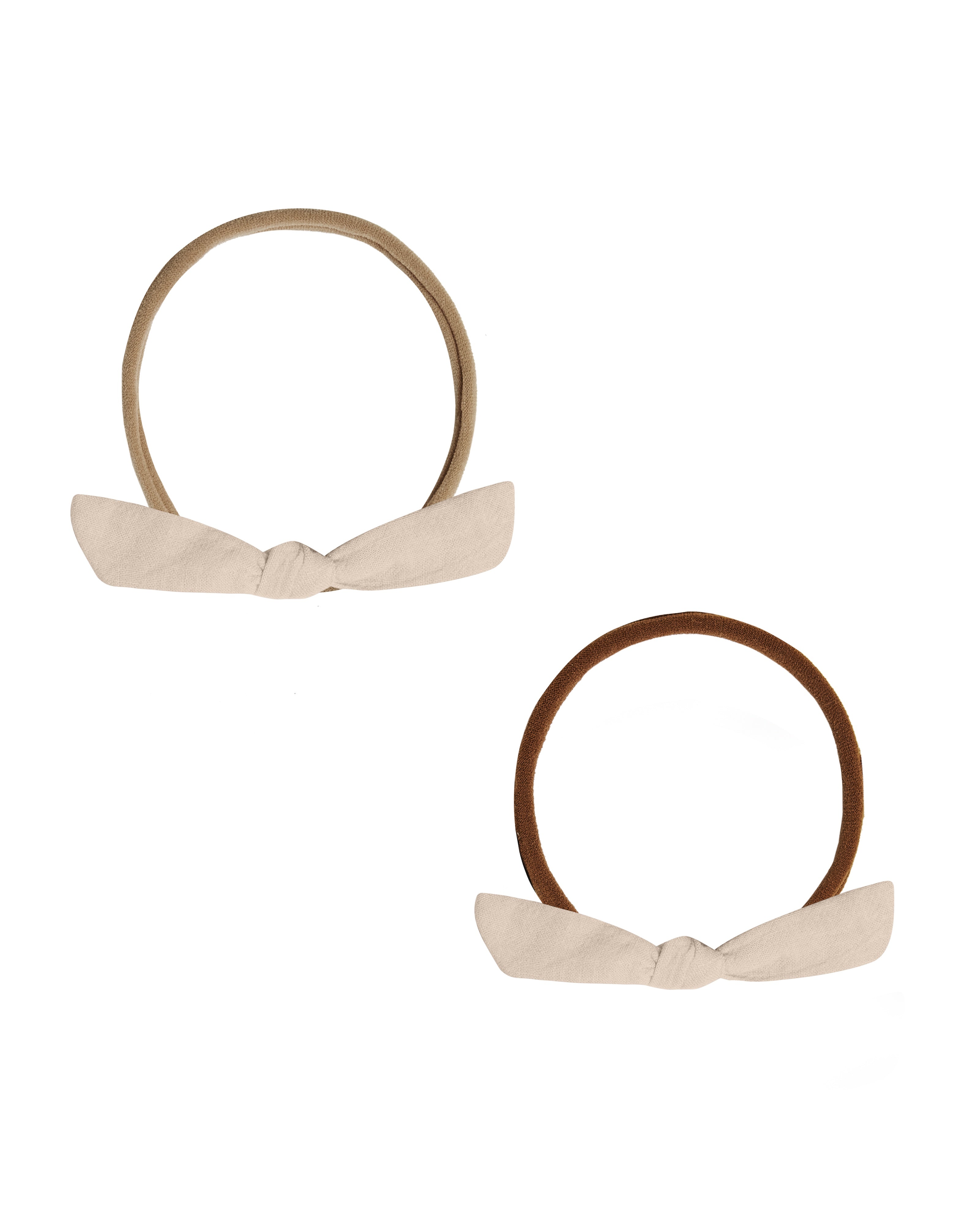 LITTLE KNOT HEADBAND || ANTIQUE / BEIGE | Rylee + Cru