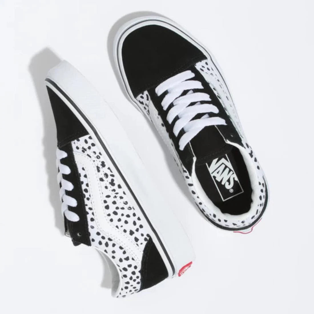 Kids Old Skool - Dalmation Black/True White UY | Vans