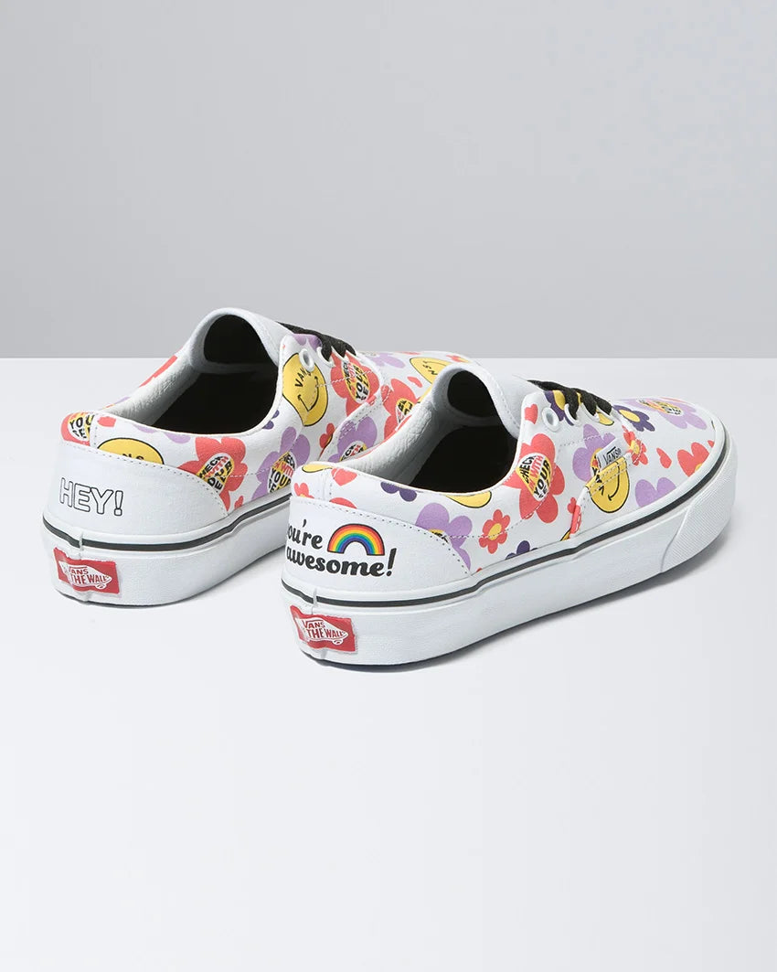 Kids Era Radically Happy - True White | Vans