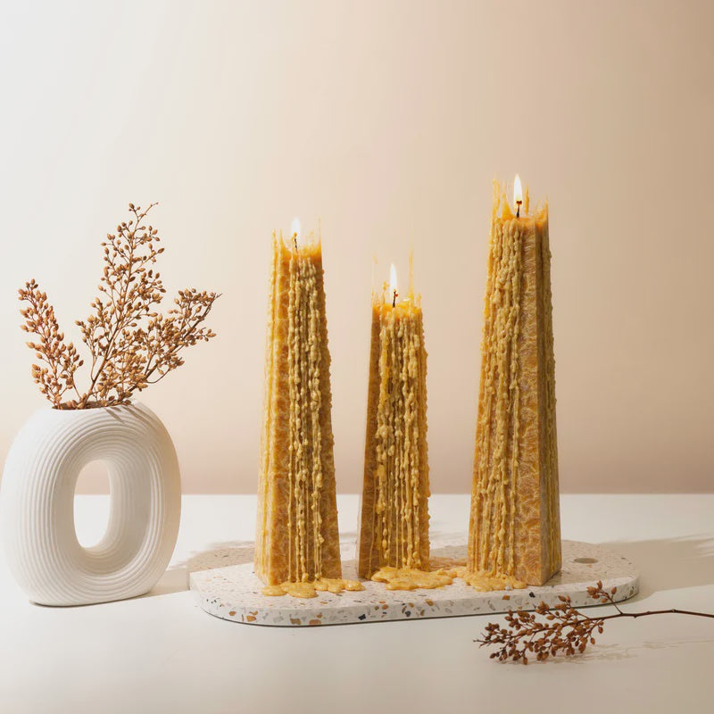 White Lily Icicle Candles | Living Light