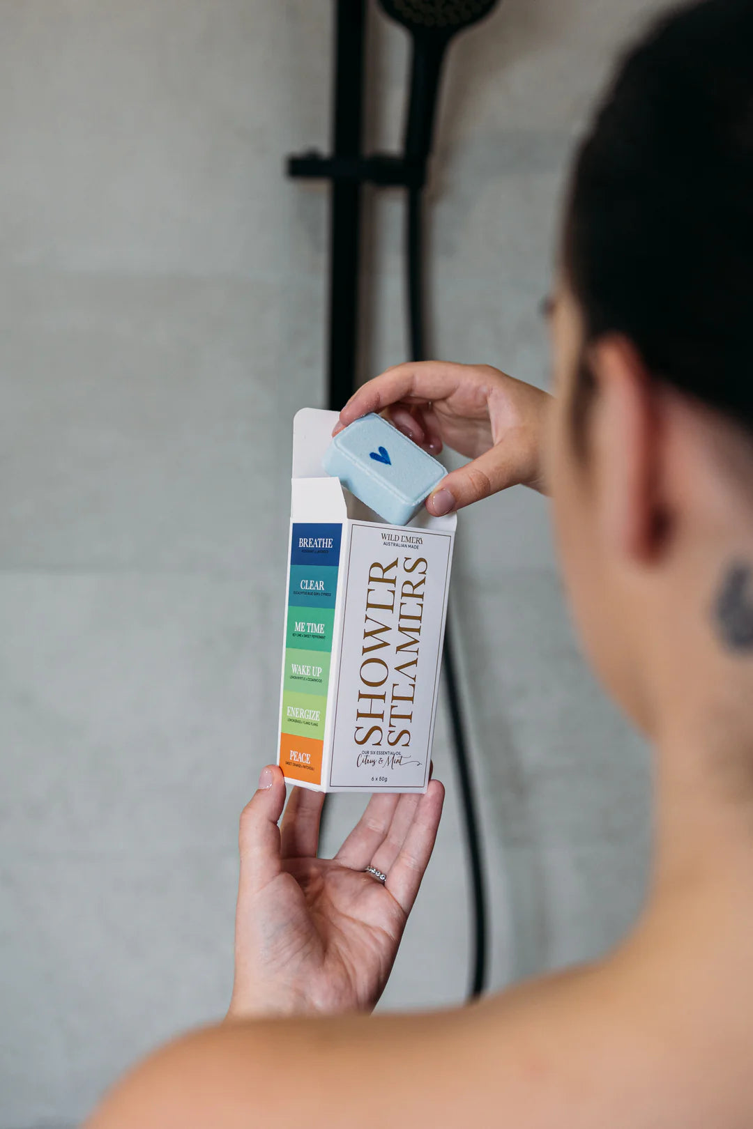 Citrus & Mint Shower Steamer 6 Pack | Wild Emery