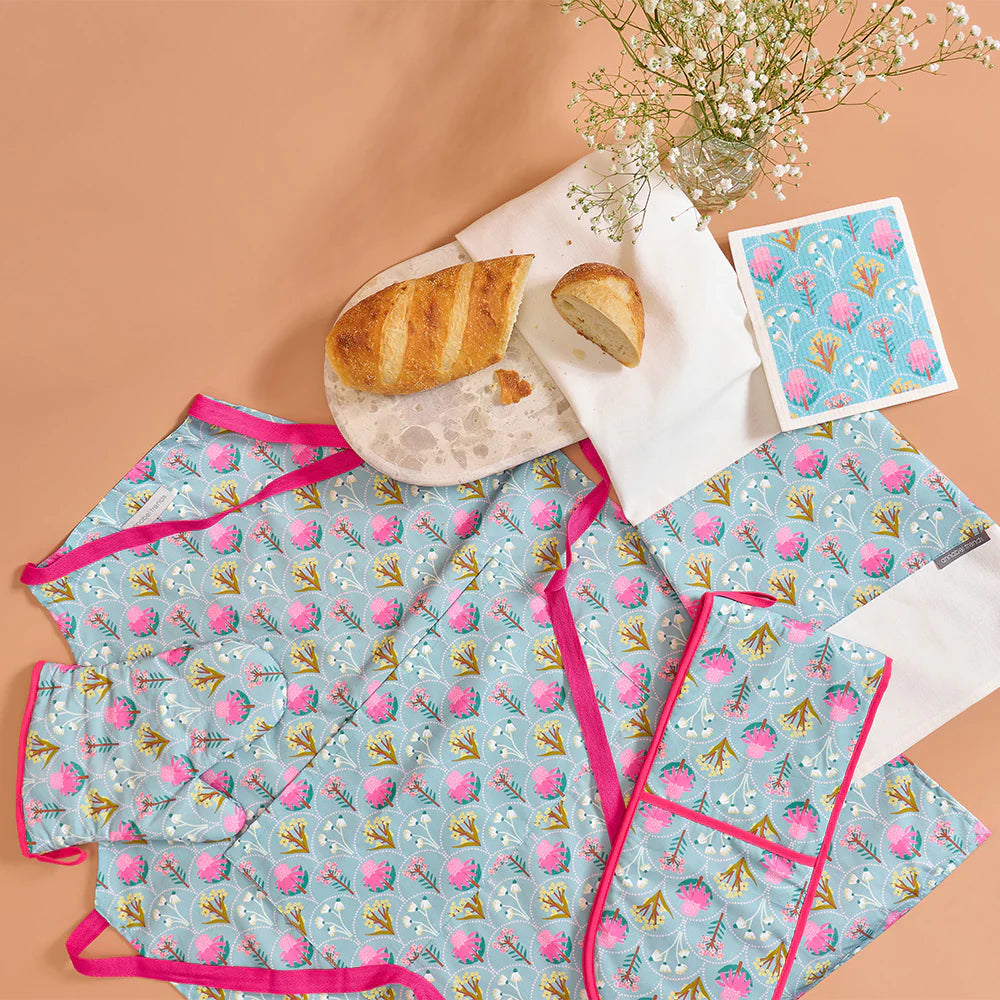 Swedish Style Dish Cloths - Set of 2 - Blossom Branches/Wildflower | Annabel Trends
