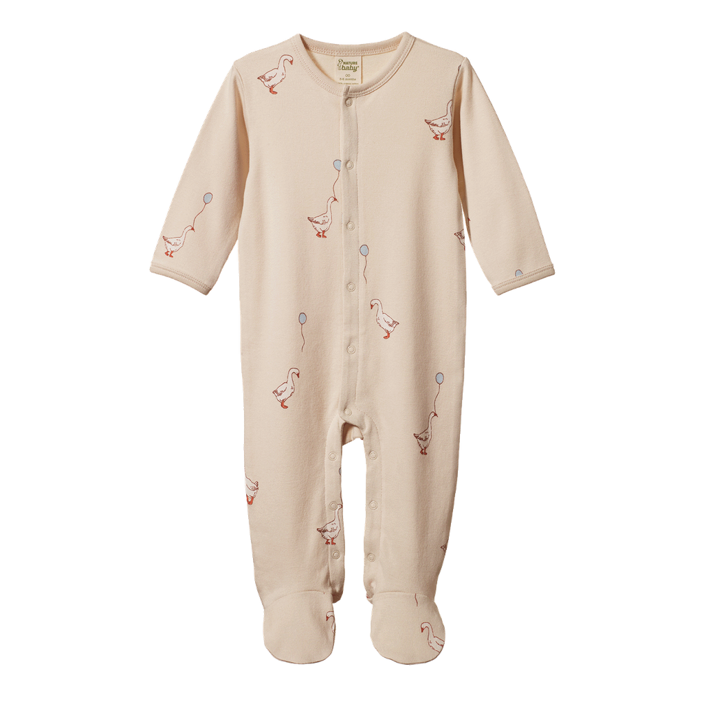 STRETCH & GROW - Goose Lullaby Print | Nature Baby