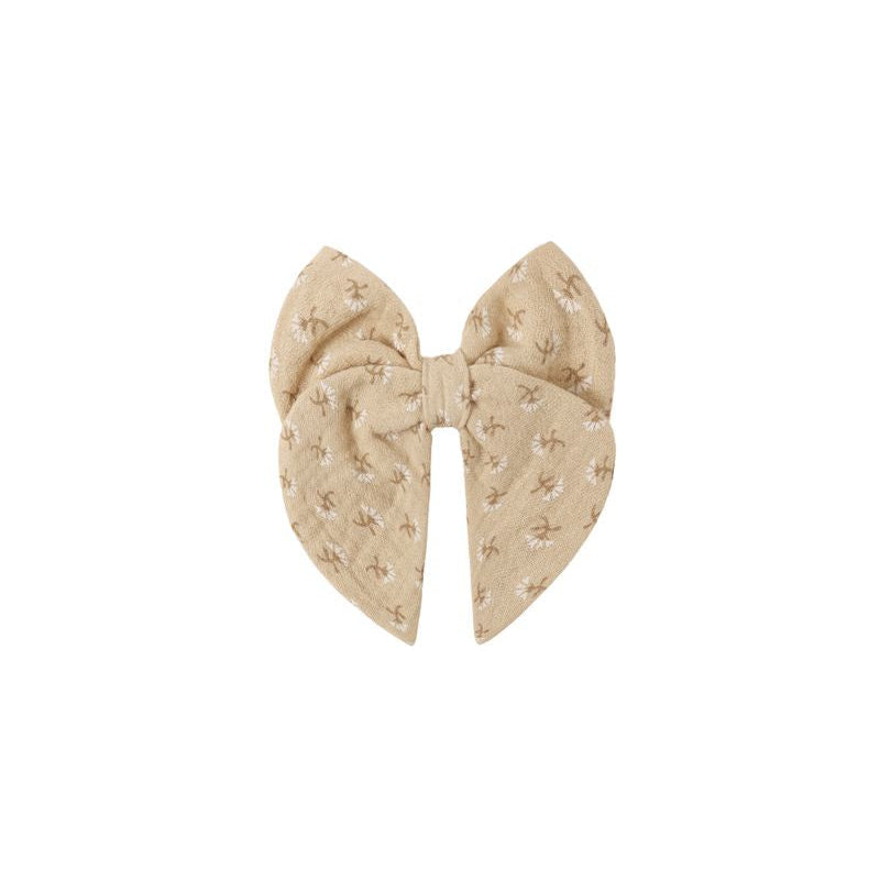 Bow - French Flora - Butterscotch | Quincy Mae