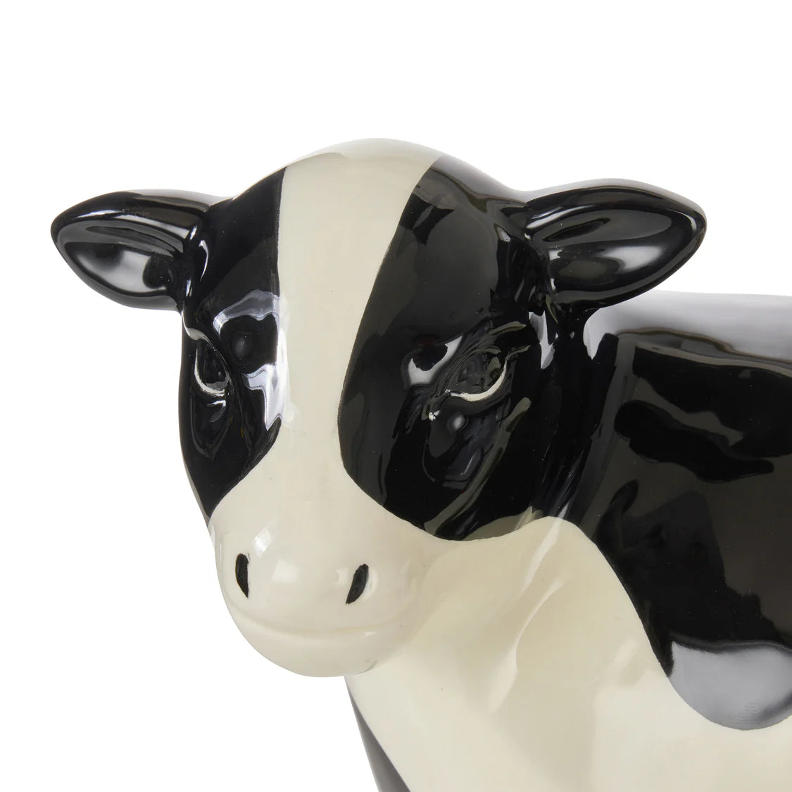 Homestead Friesian Storage Jar Black & White | Davis & Waddell