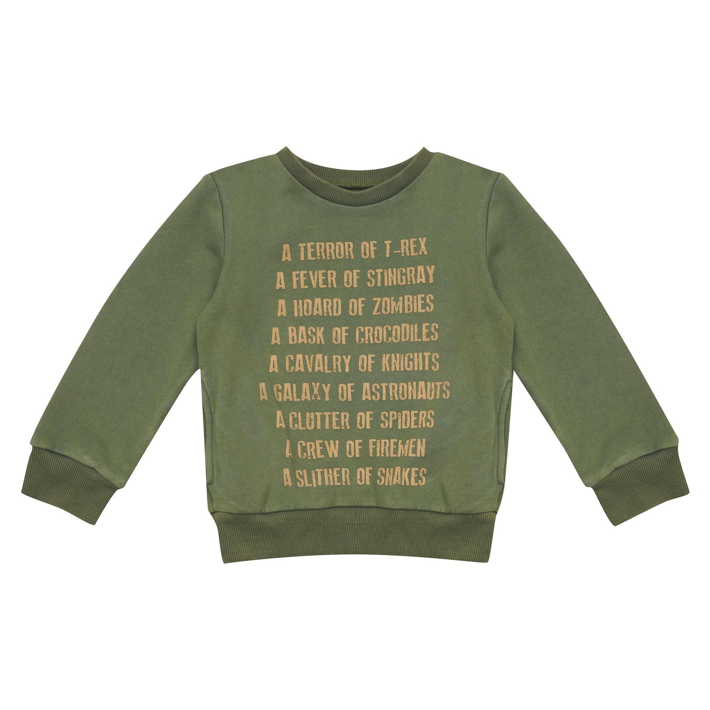 Gang Jumper - Olive | Pearson & Pearson