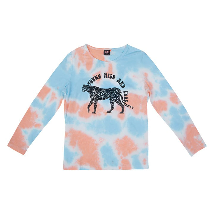 Cheetah L/s Tee | Alphabet Soup