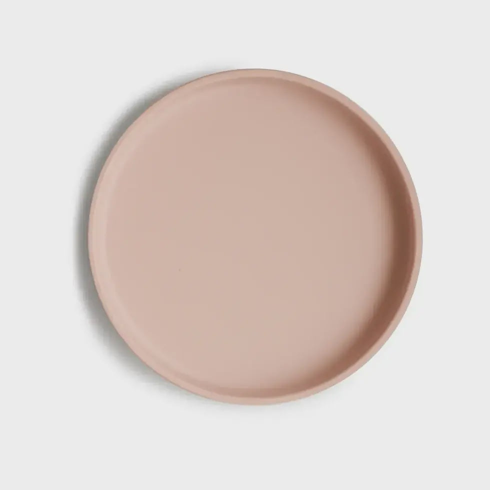 Classic Silicone Suction Plate - Blush | Mushie
