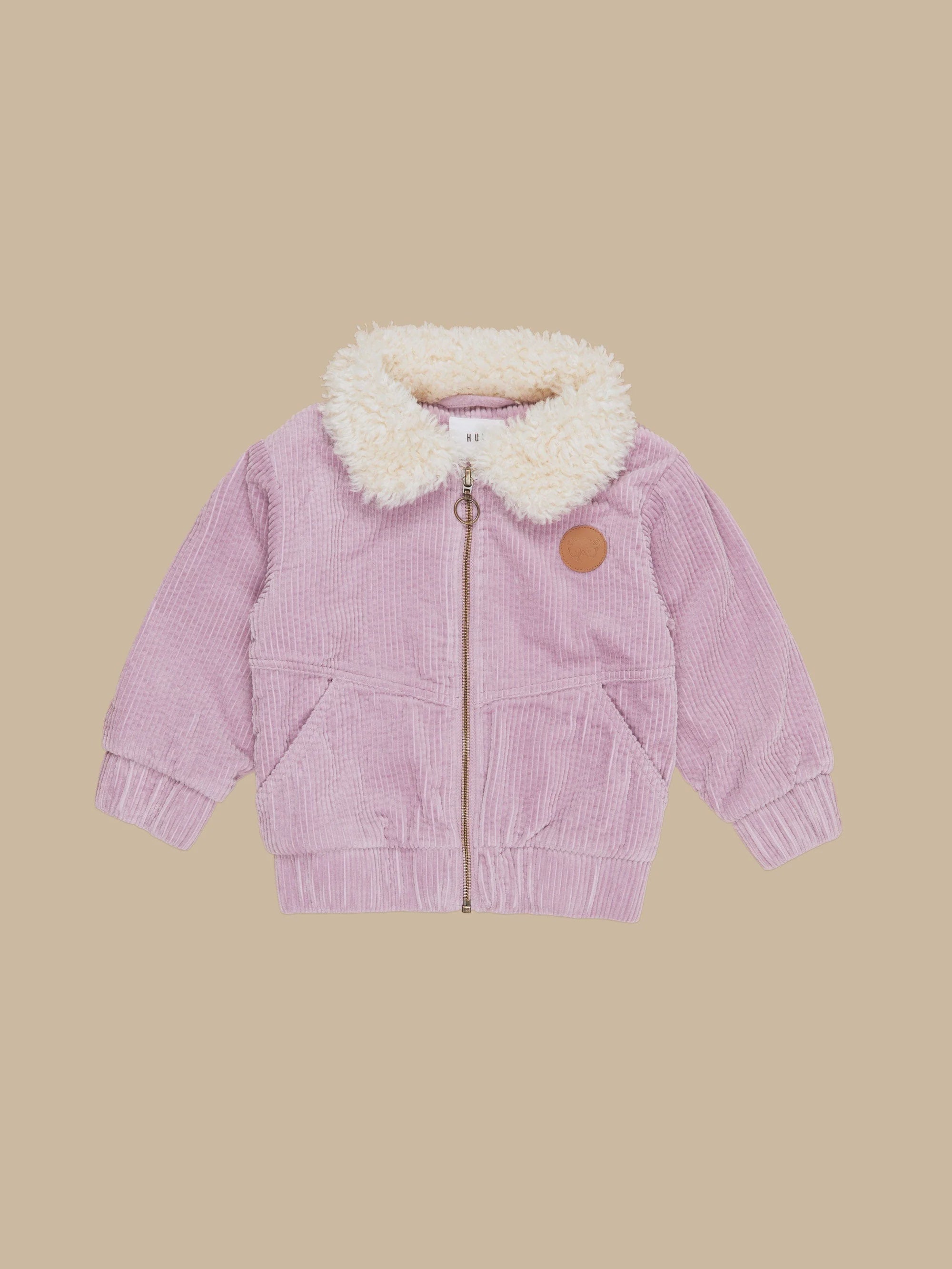 ORCHID  80'S CORD JACKET | Huxbaby
