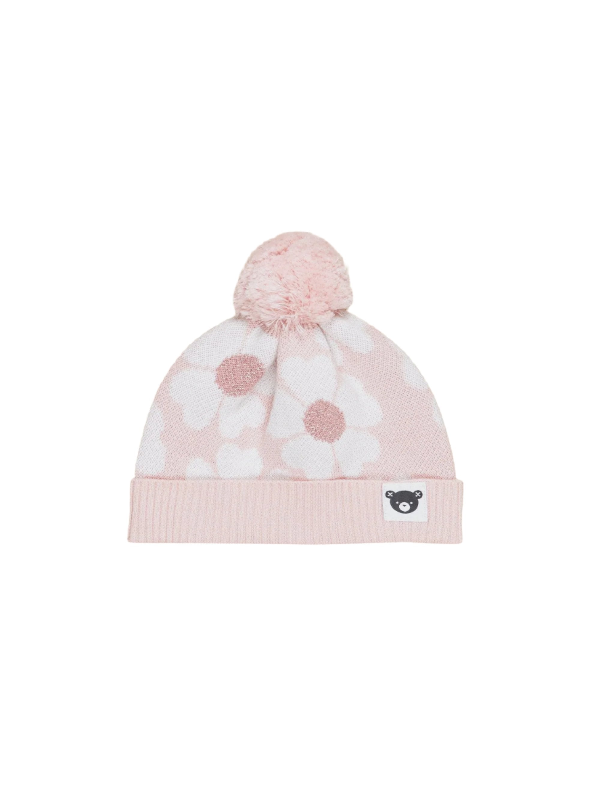 BLOSSOM KNIT BEANIE | Huxbaby
