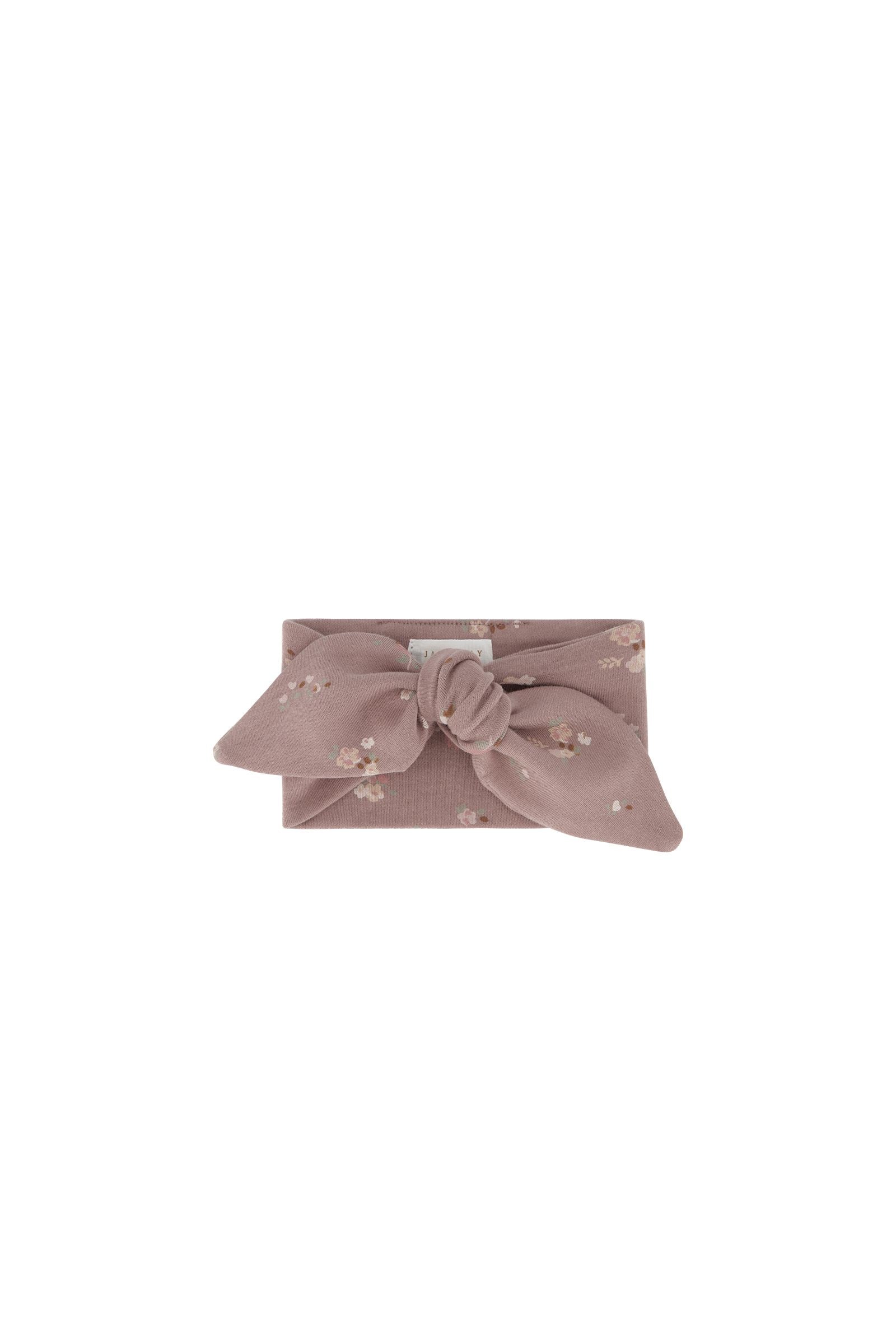 Organic Cotton Headband - Petite Fleur Antler | Jamie Kay