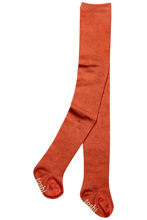Organic Tights Footed Dreamtime Saffron | Toshi