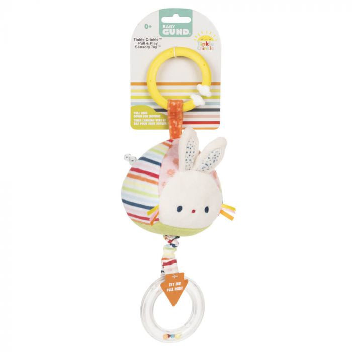 TINKLE CRINKLE: PULL & PLAY SENSORY TOY | Gund