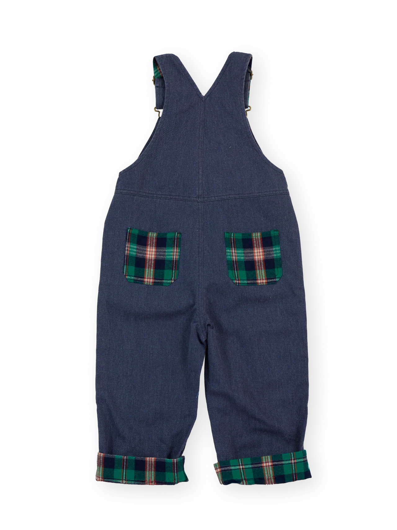 AUSTIN GREEN CHECK OVERALLS | Goldie + Ace