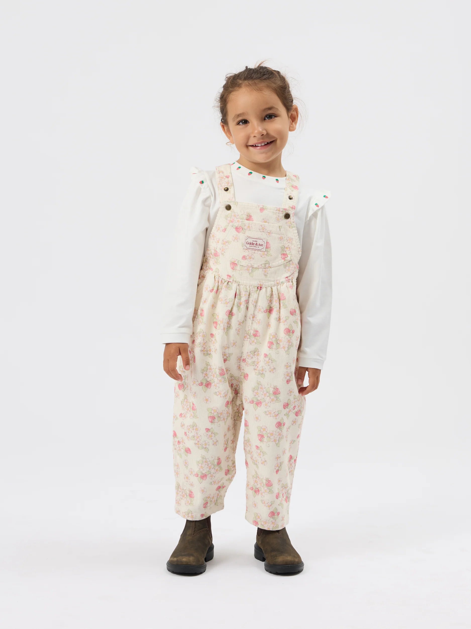 STRAWBERRY FIELDS GOLDIE VINTAGE OVERALLS | Goldie + Ace