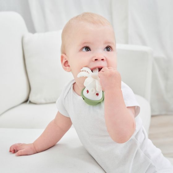 Octopus Teething Toy - Green | Mombella