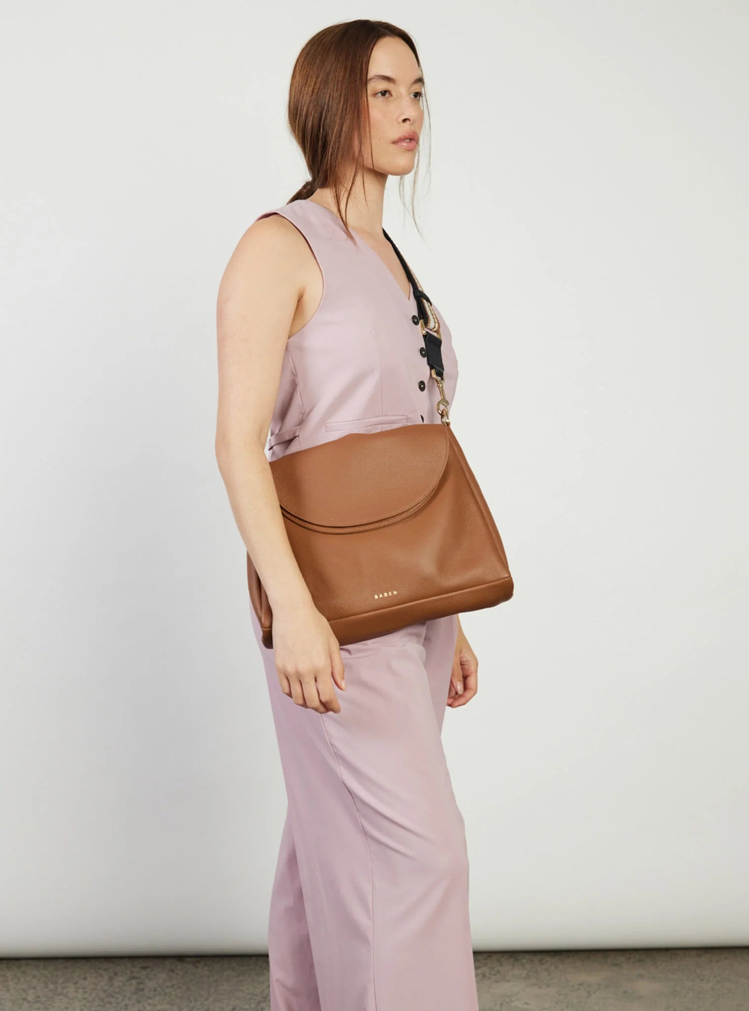 Becks Crossbody - Tan Luxe | Saben