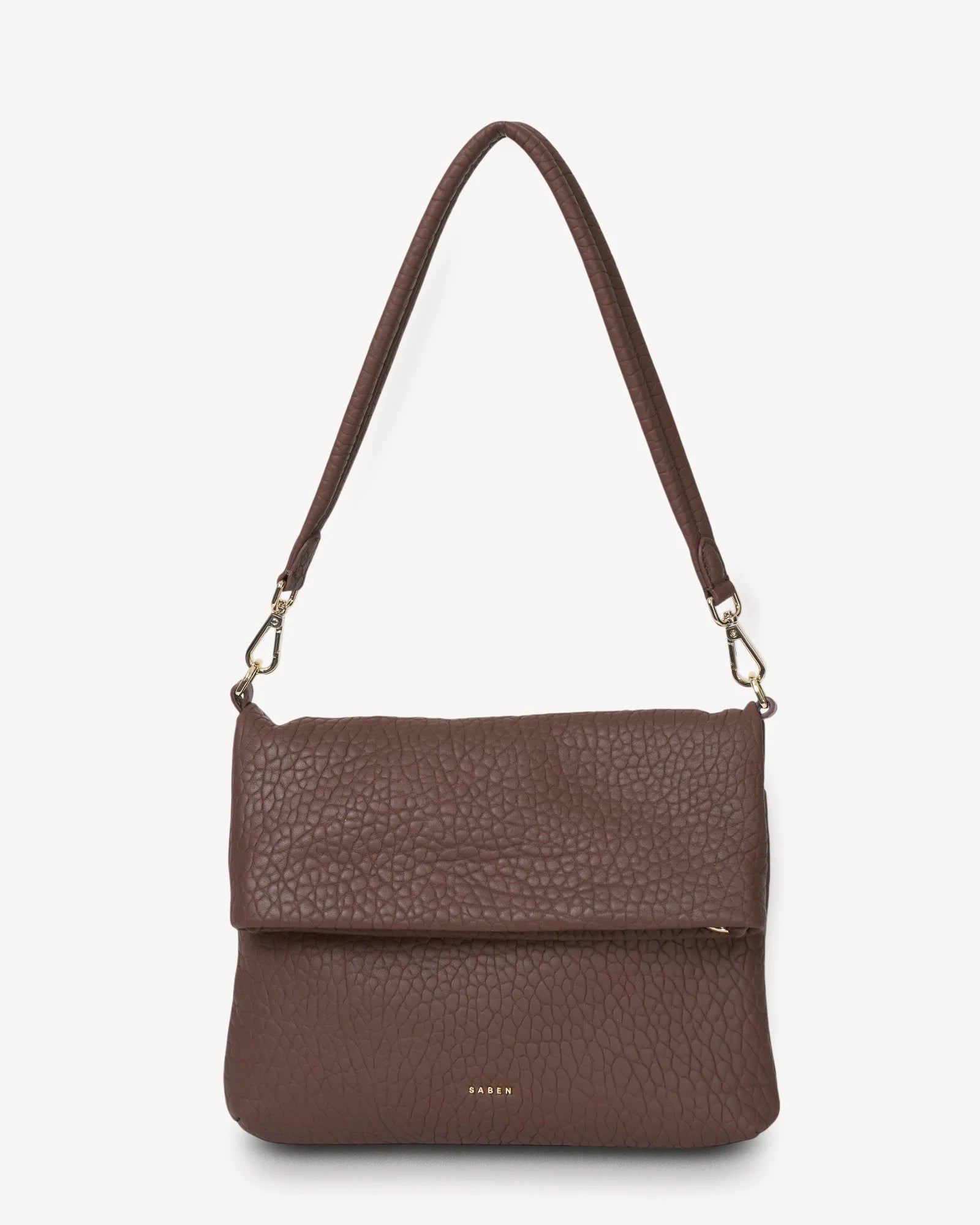 Daria Shoulder Bag Umber Bubble | Saben