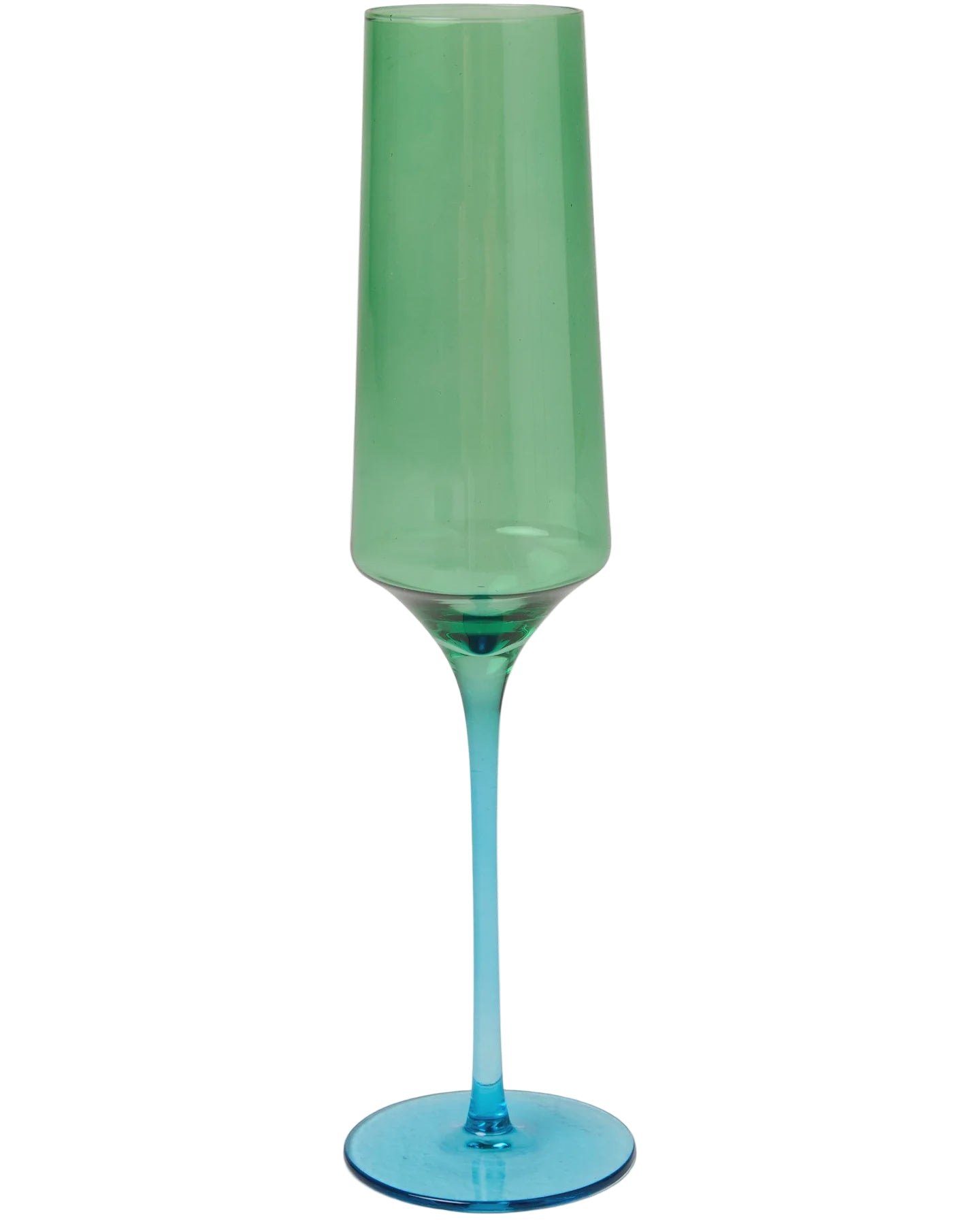 Pistachio Crush Champagne Glass 2P Set One Size | Kip & Co