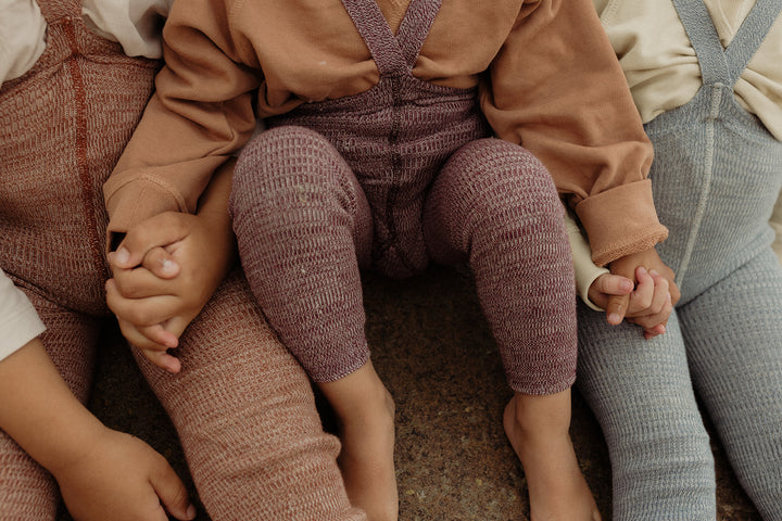 Footless Cotton Tights - Vanilla Fig | Silly Silas