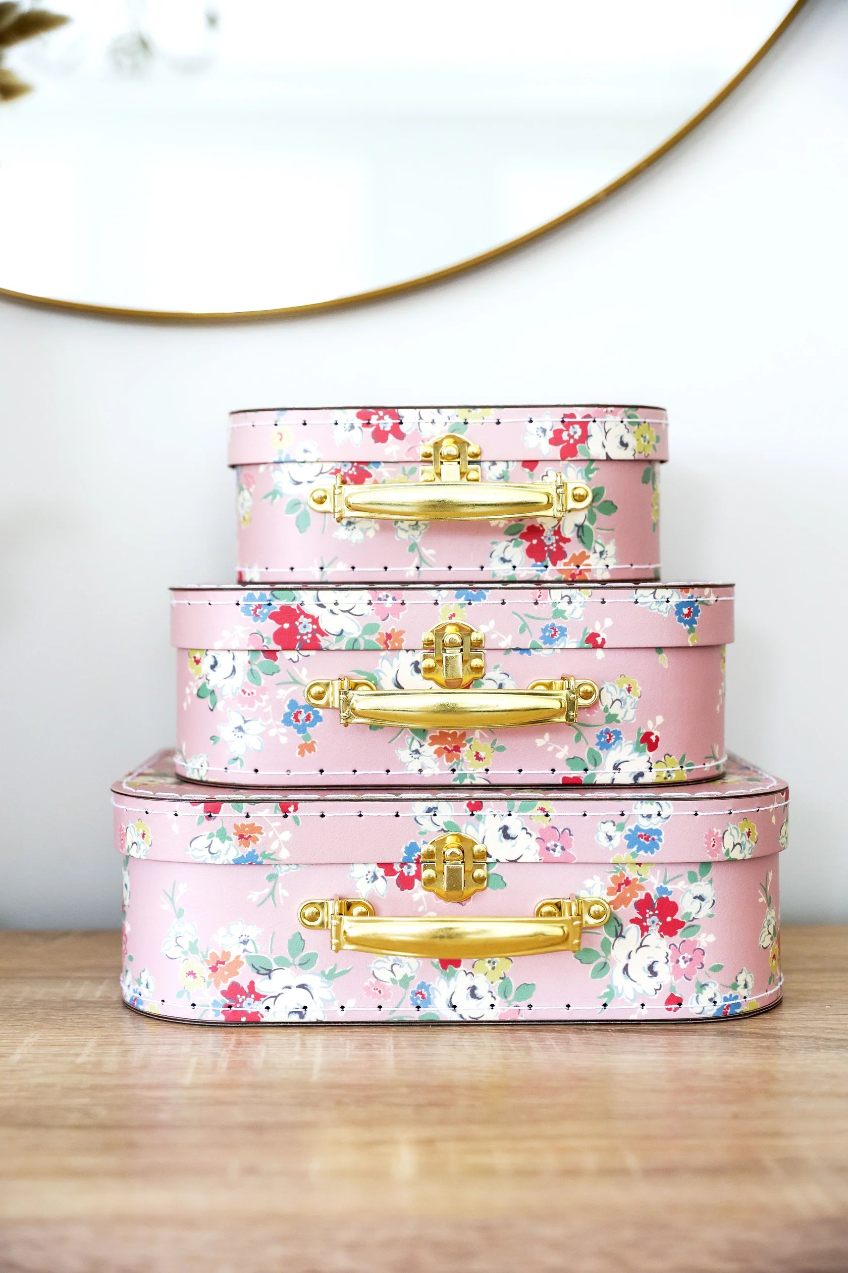 Kids Carry Case Set Vintage Rose | Alimrose