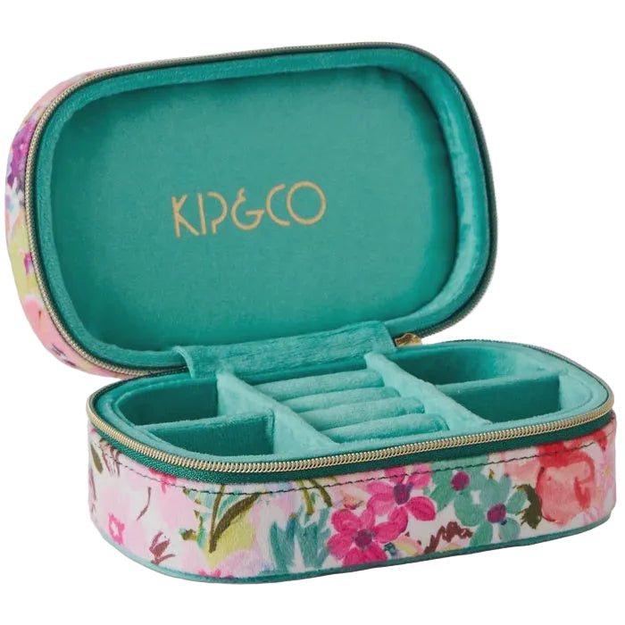 Alfresco Travel Velvet Jewellery Box | Kip & Co