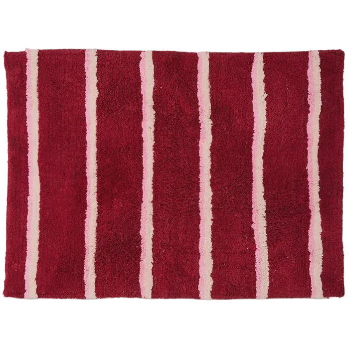 Ruby Rose Stripe Bath Mat | Kip & Co