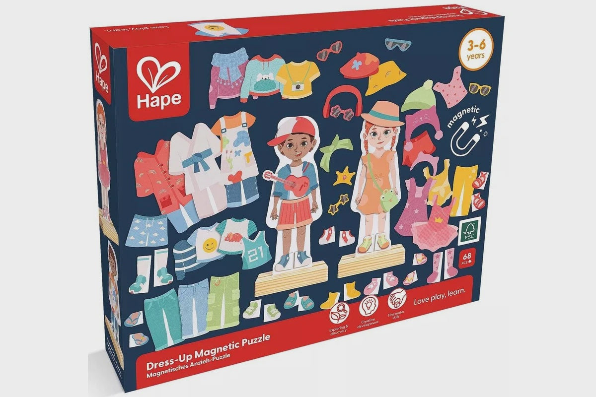 Dress-up Magnetic Puzzle - 66pc | Hape
