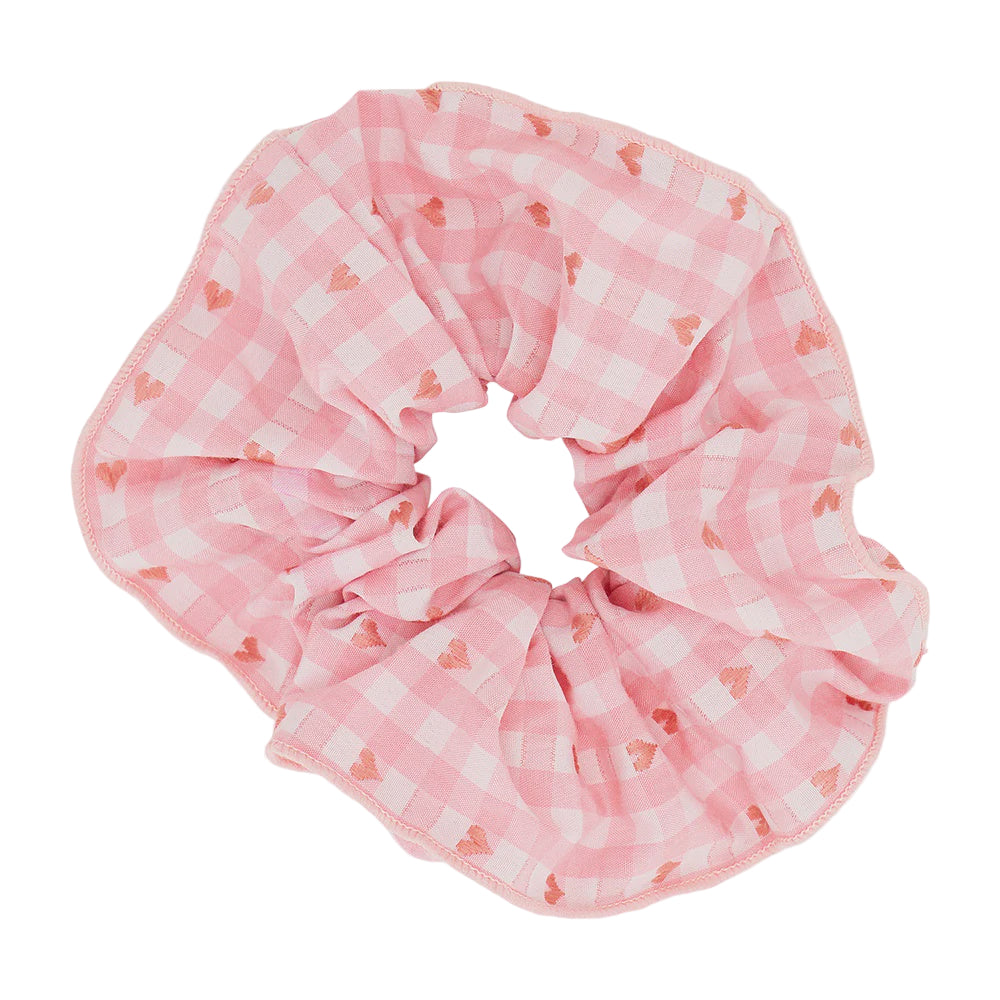 Scrunchie - Pink Gingham | Tamed
