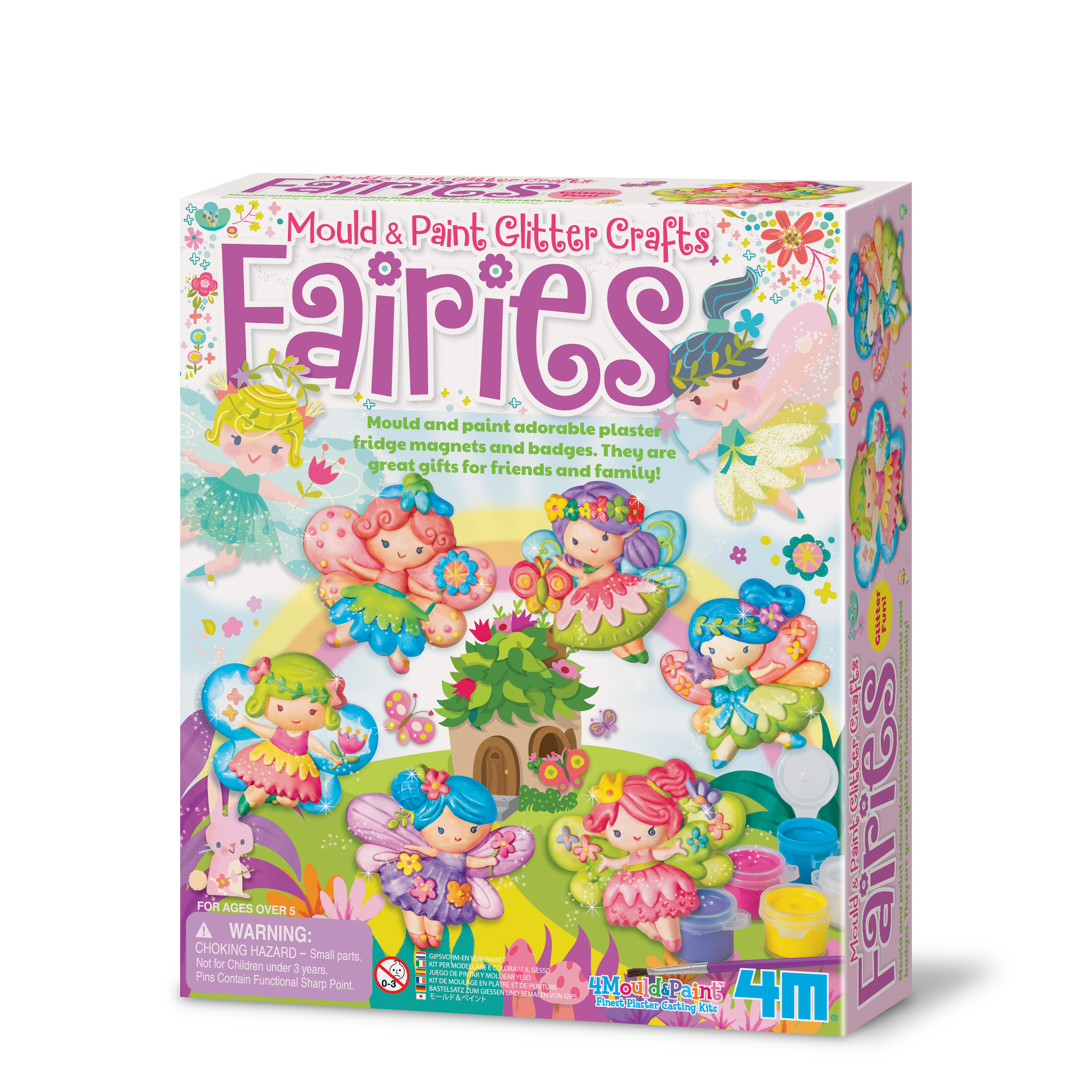 Mould & Paint - Glitter Fairies | 4M