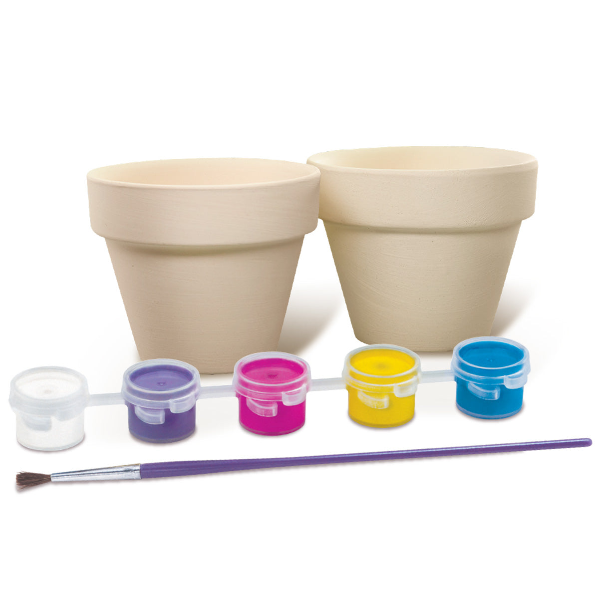 Paint Your Own Flower Pots | 4M