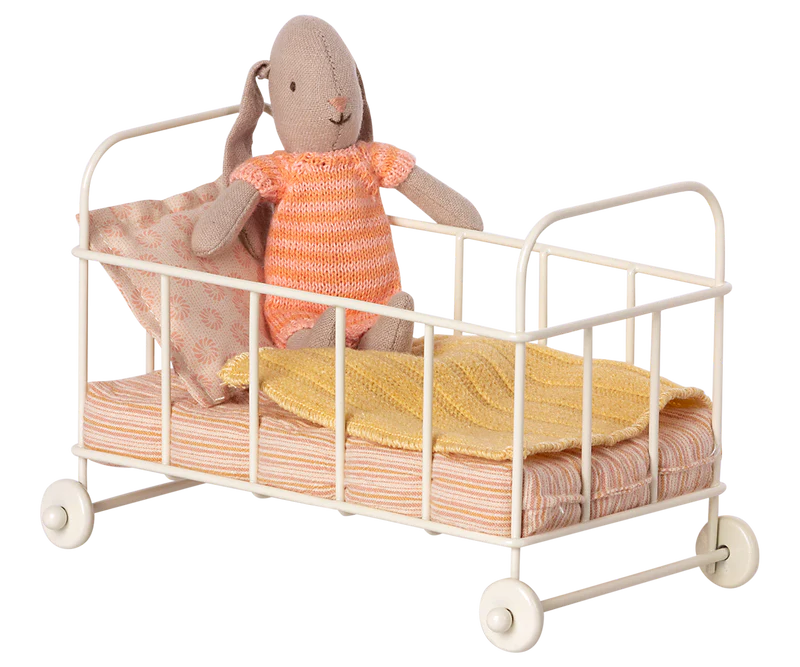 Cot Bed Micro Rose | Maileg