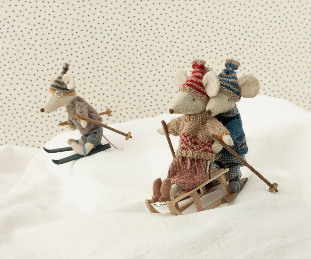 Sled Mouse | Maileg