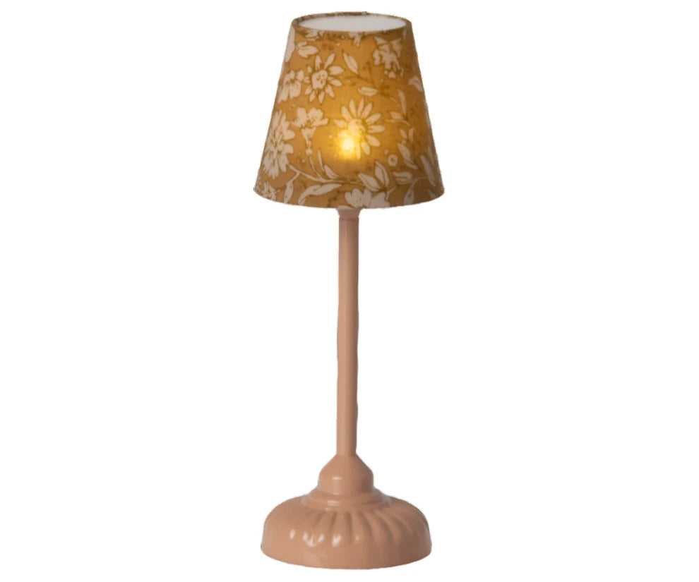 Maileg Vintage Floor Lamp Mouse Dark Powder | Maileg