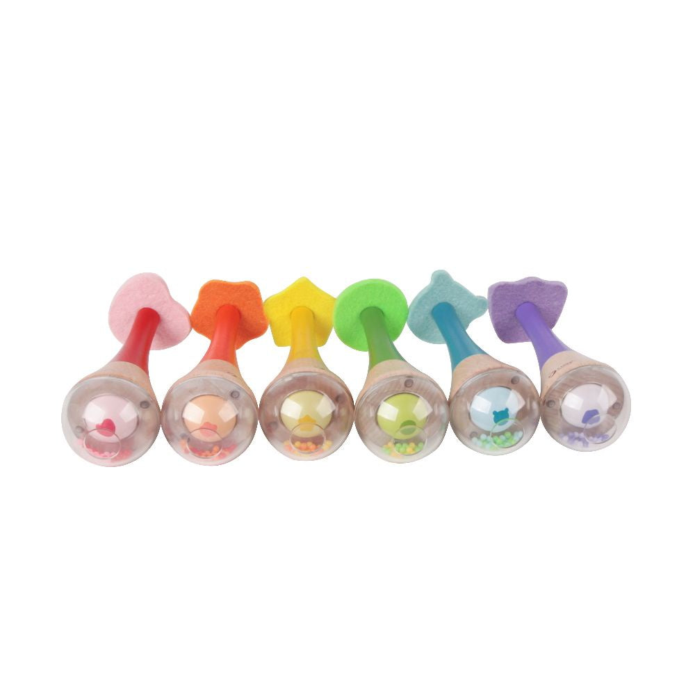 Rainbow Maracas Musical Toy | Classic World